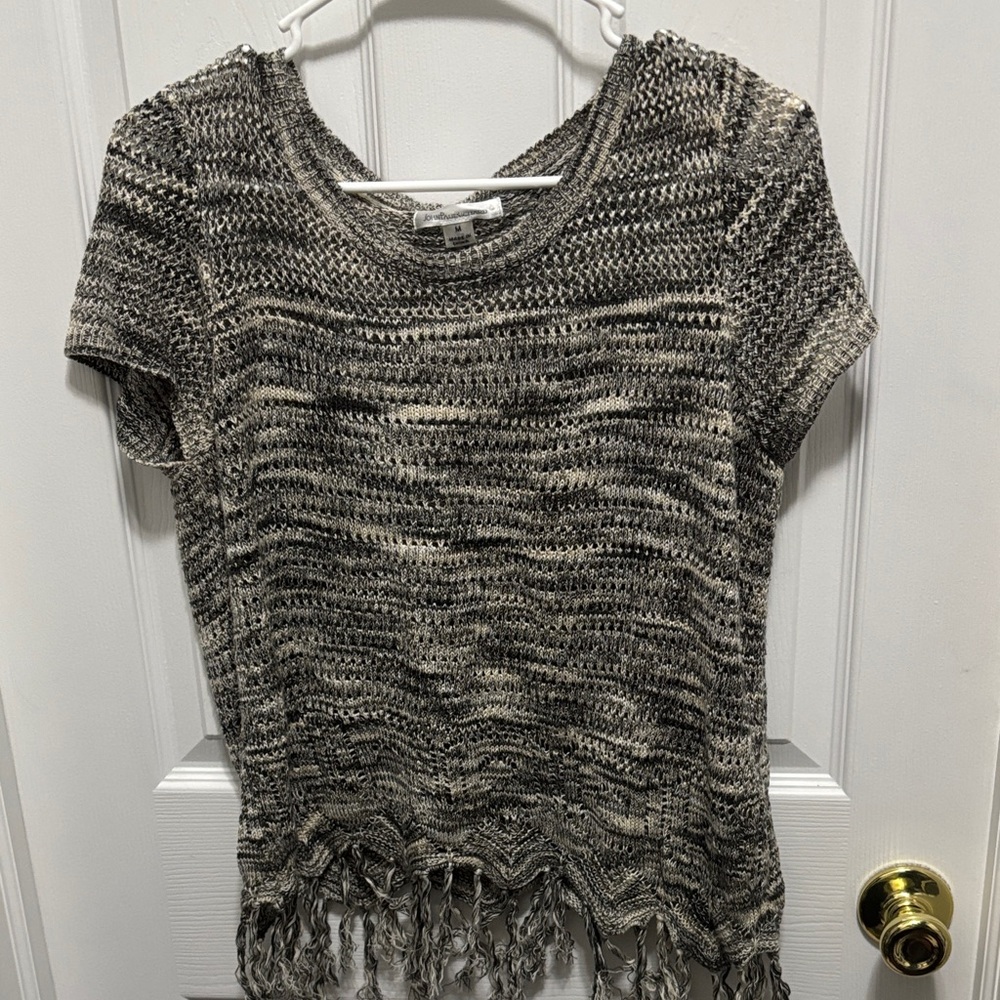JohnPaulRichard Monochrome Knit Sweater